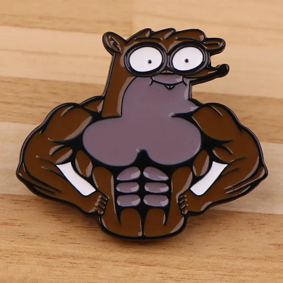 Pins De Rigby / Un Show Más / Broches Metálicos (pines) 8
