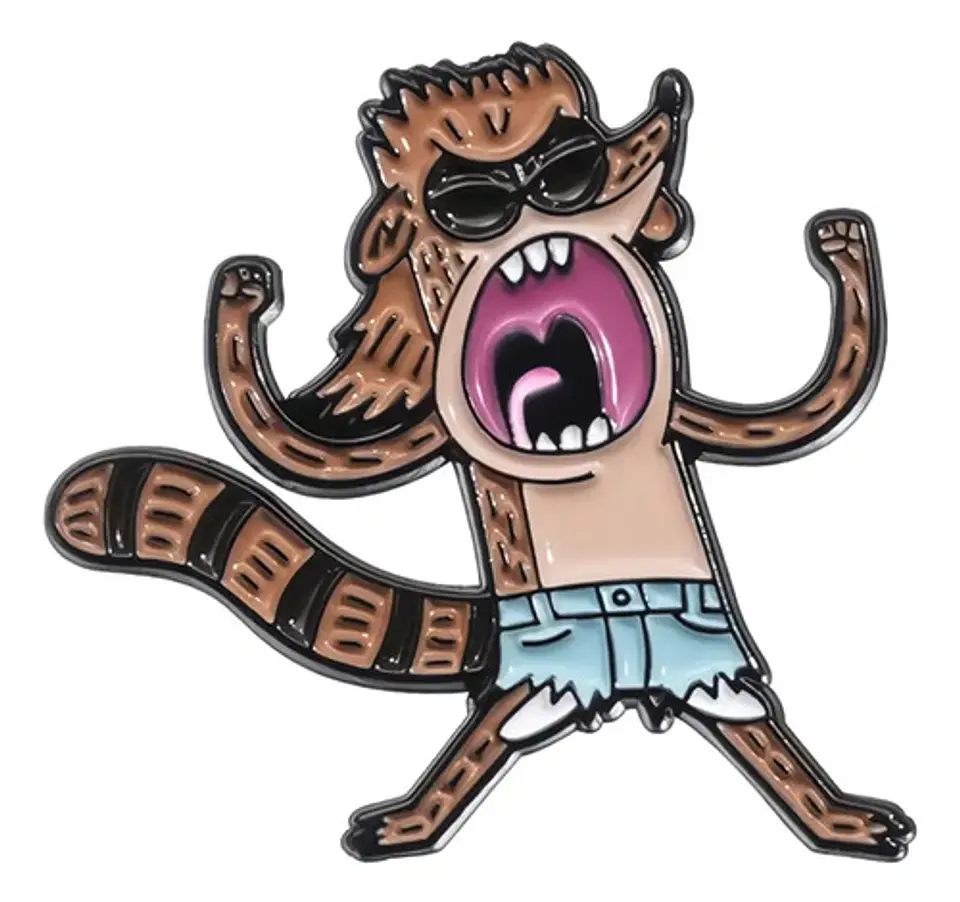 Pins De Rigby / Un Show Más / Broches Metálicos (pines) 9