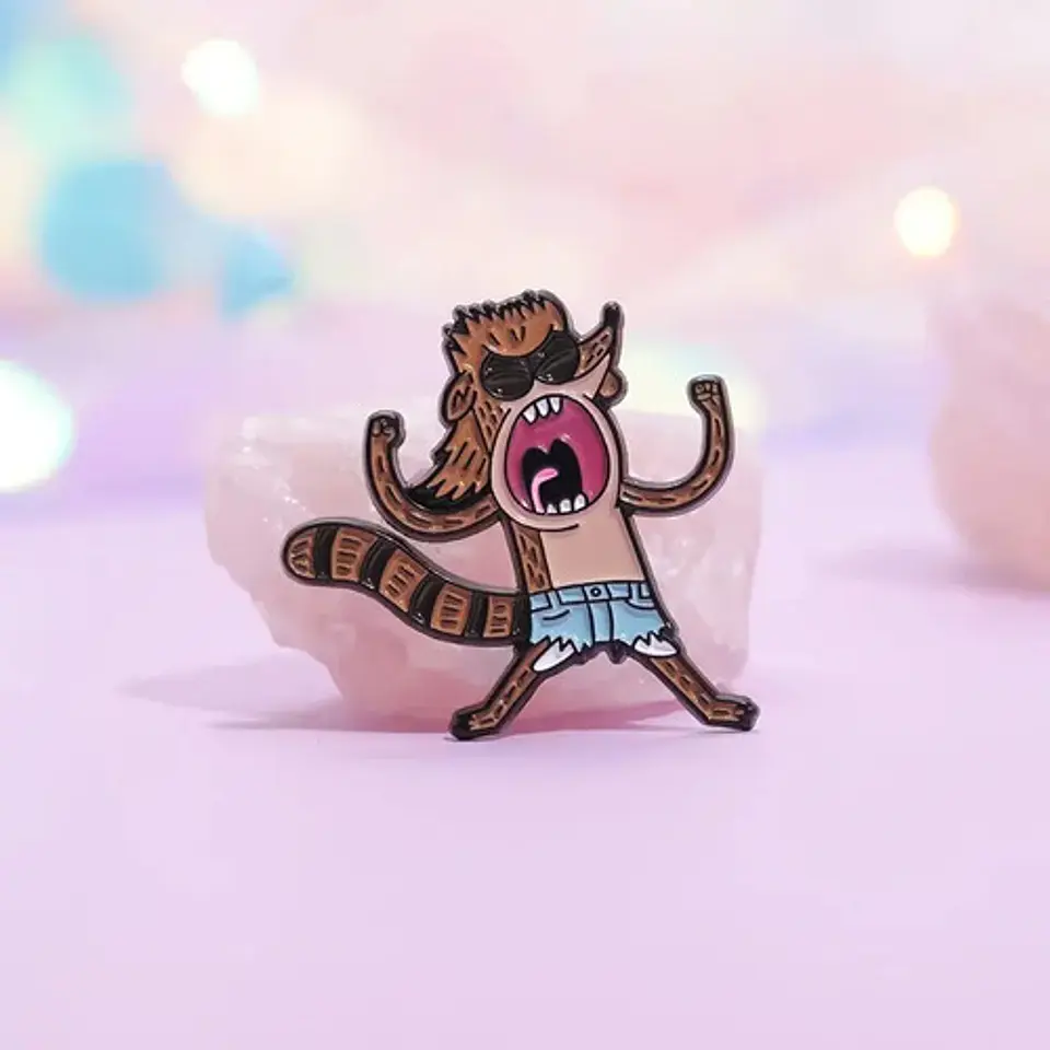 Pins De Rigby / Un Show Más / Broches Metálicos (pines) 11