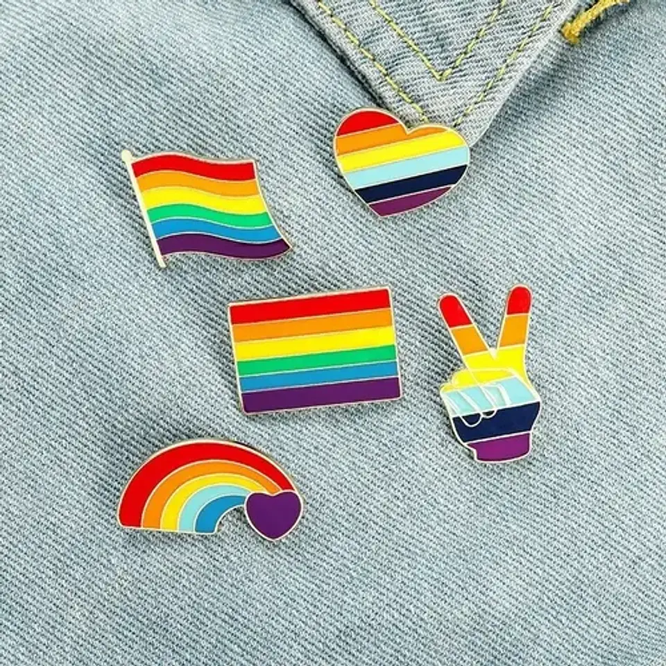 Pins De Comunidad / Pride Lgbt / Broches Metálicos (pines) 16