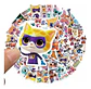 Supergatitos - Set De 50 Stickers / Calcomanias / Pegatinas - Miniatura 2