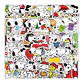Snoopy - Set De 50 Stickers + 50 Pegatinas / 100 Calcomanías - Miniatura 3