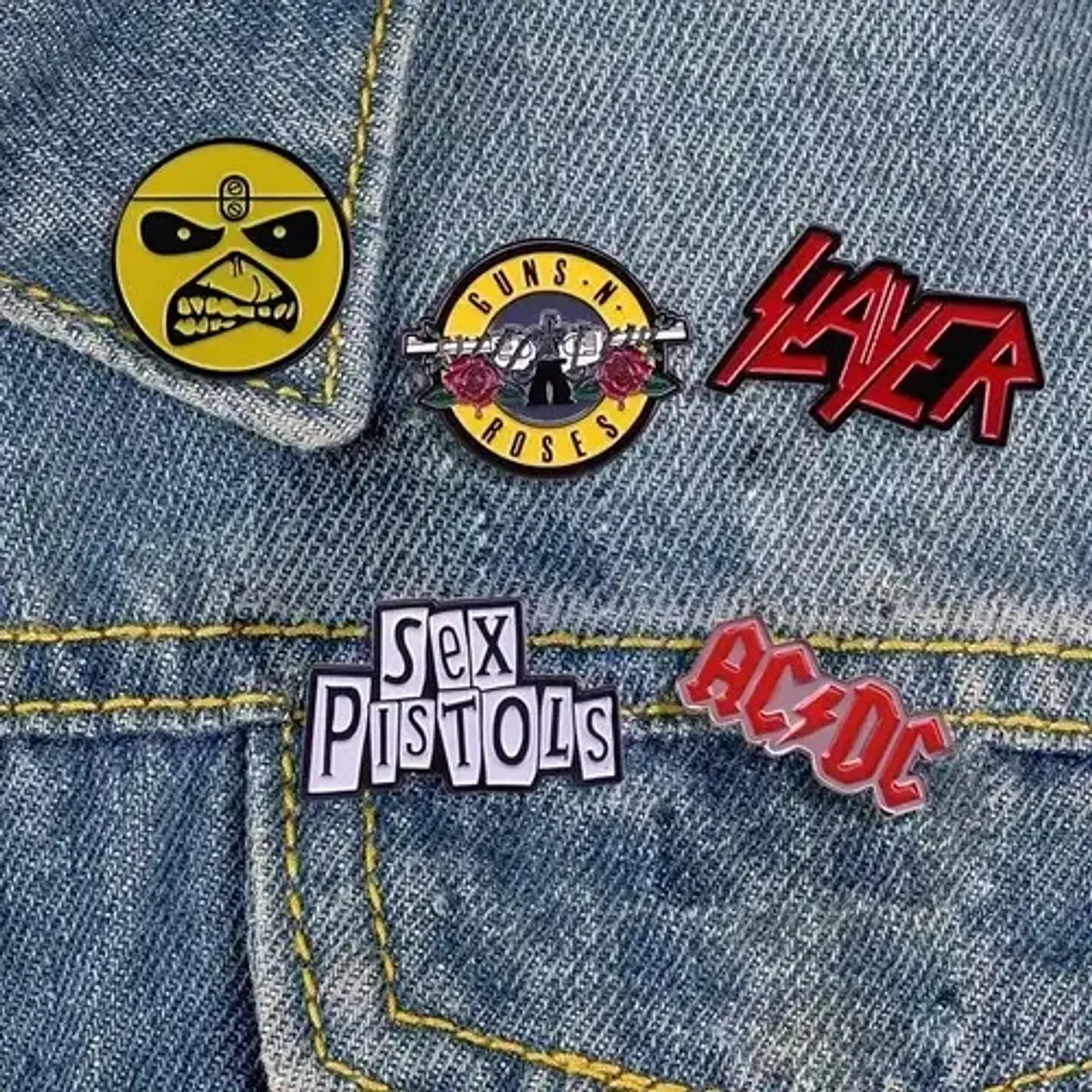 Pins De Slayer / Pines Musicales / Broches Metálicos 8