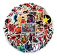 Los Increíbles - Set 50 Stickers / Calcomanias / Pegatinas - Miniatura 2