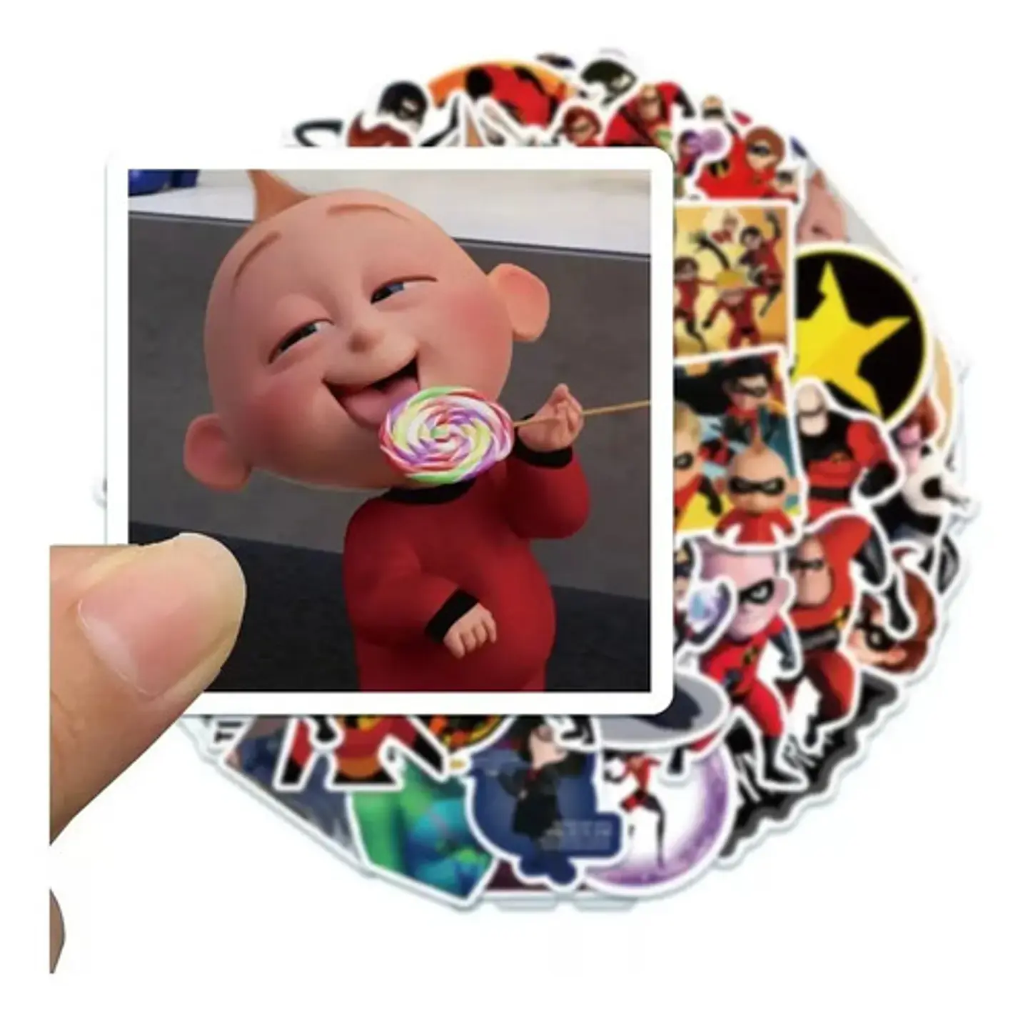 Los Increíbles - Set 50 Stickers / Calcomanias / Pegatinas 4