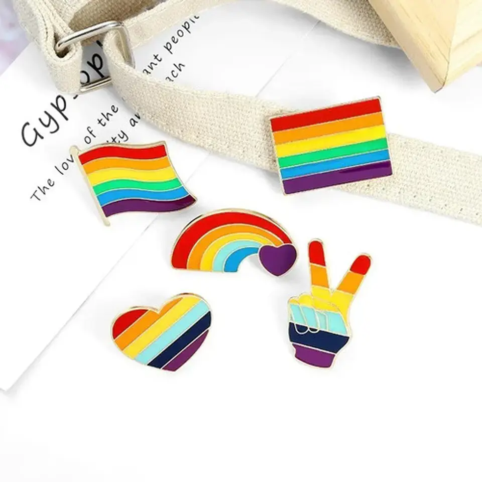 Pins De Comunidad / Pride Lgtb / Broches Metálicos (pines) 8