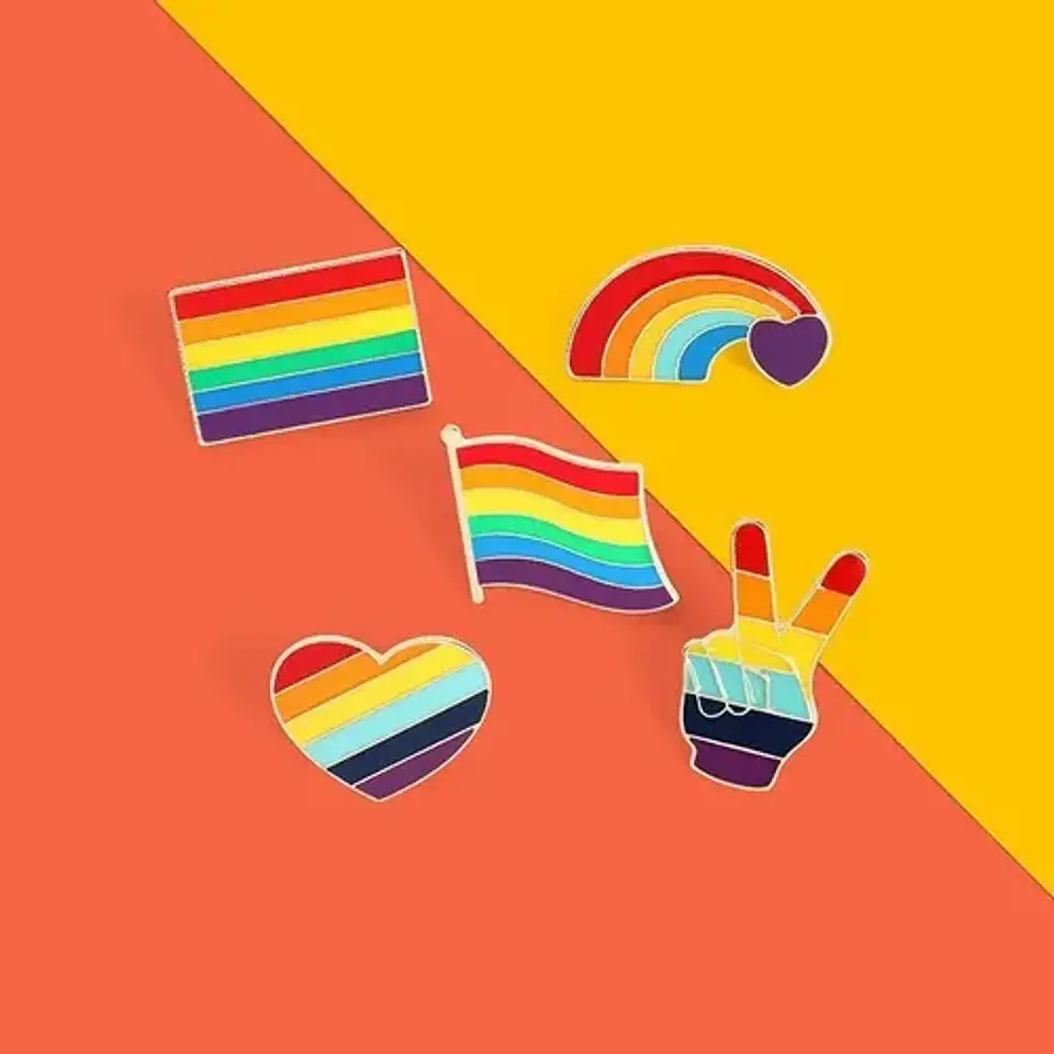 Pins De Comunidad / Pride Lgtb / Broches Metálicos (pines) 18