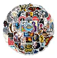 Game Of Thrones - Set 50 Stickers / Calcomanías / Pegatinas - Miniatura 1