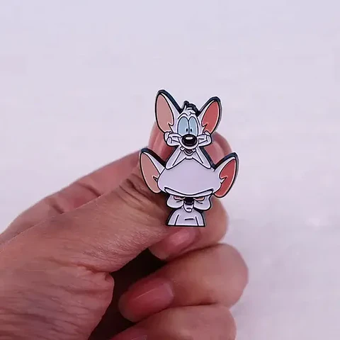 Pins De Pinky / Pinky Y Cerebro / Broches Metálicos (pines)