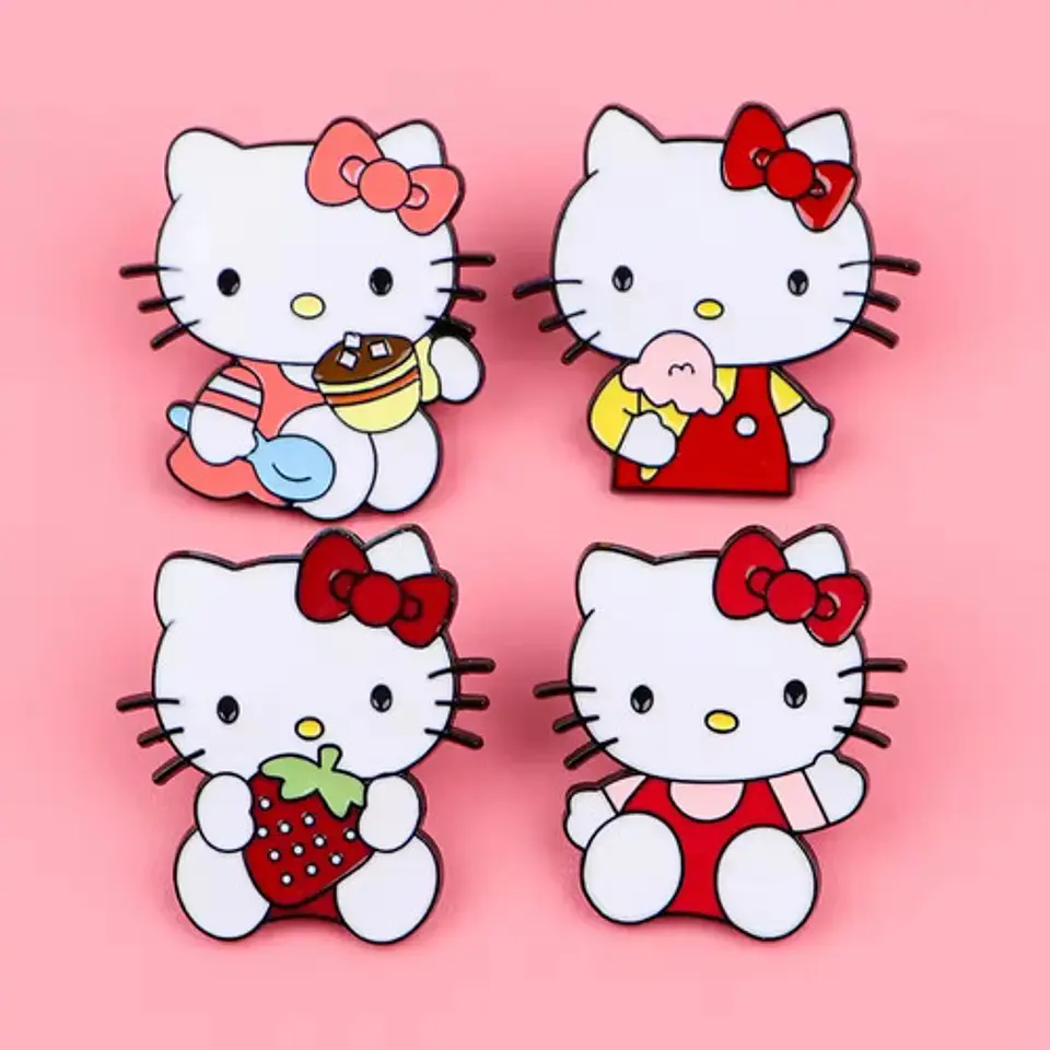 Pins De Hello Kitty / Hello Kitty - Broches Metálicos  11