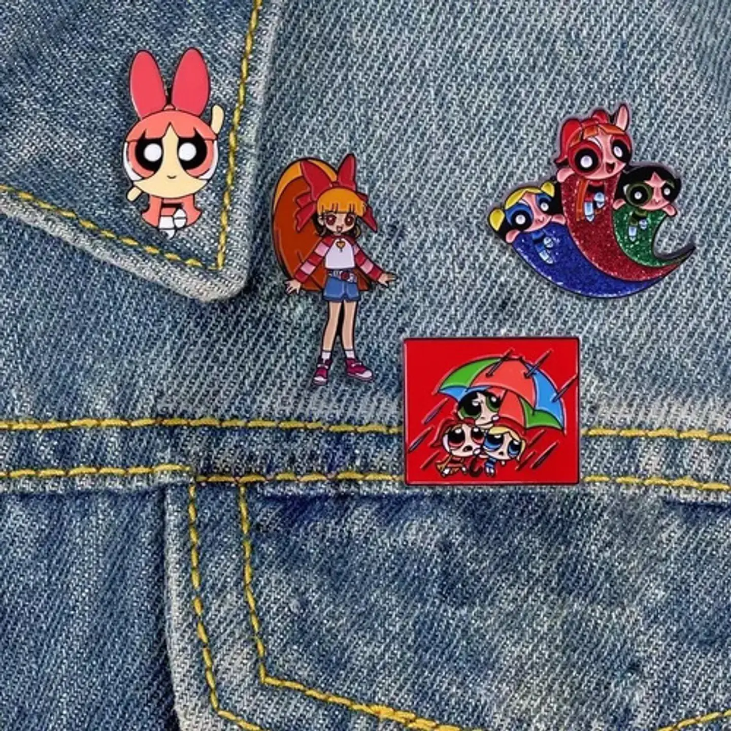 Pins Las Chicas Superpoderosas / Broches Metálicos (pines) 2