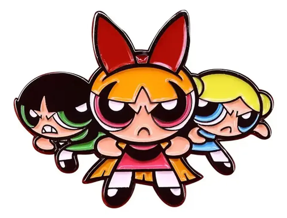 Pins Las Chicas Superpoderosas / Broches Metálicos (pines) 8