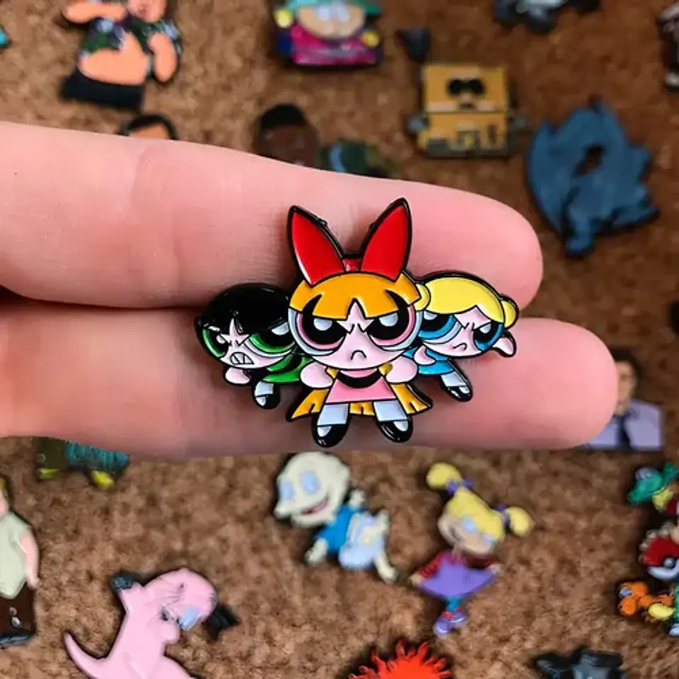 Pins Las Chicas Superpoderosas / Broches Metálicos (pines) 9