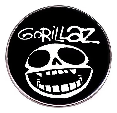 Pins De Gorillaz / Music Band / Broches Metálicos (pines)