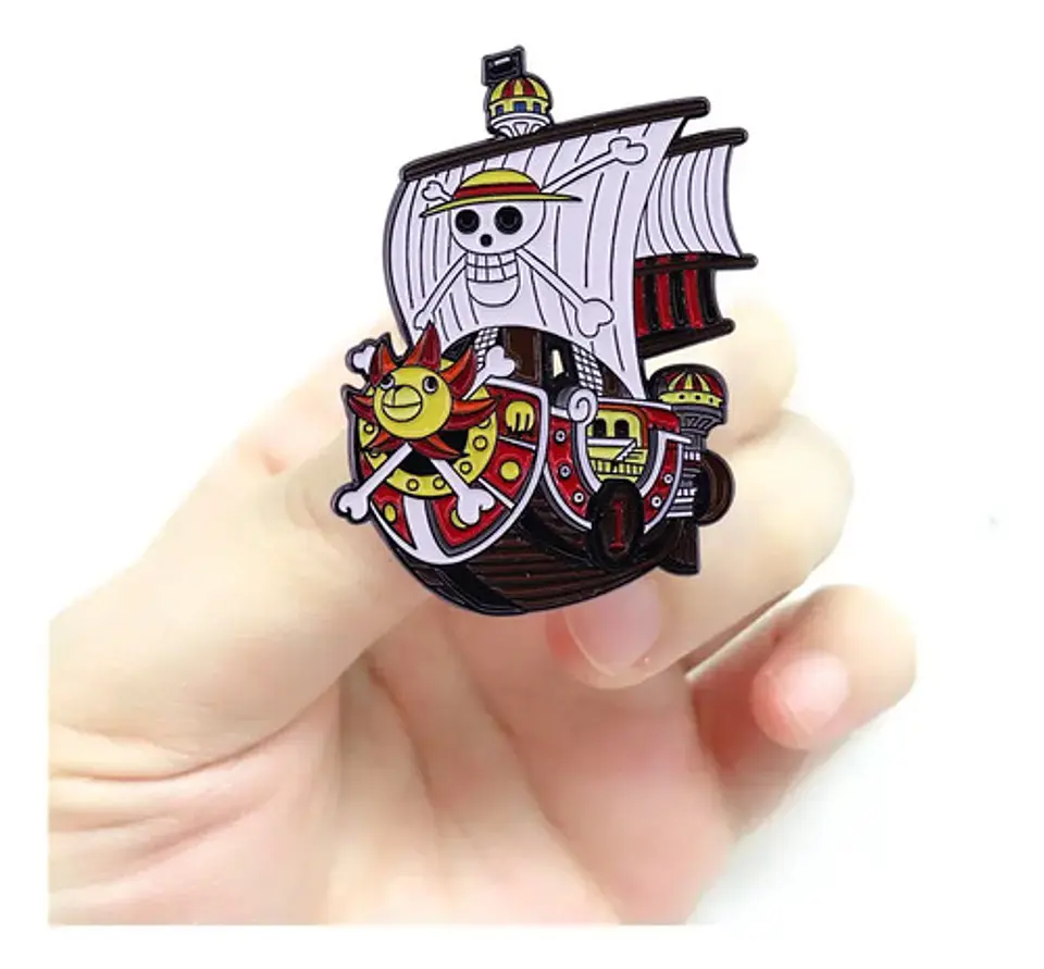 Pins De Thousand Sunny / One Piece / Broches Metálicos 2