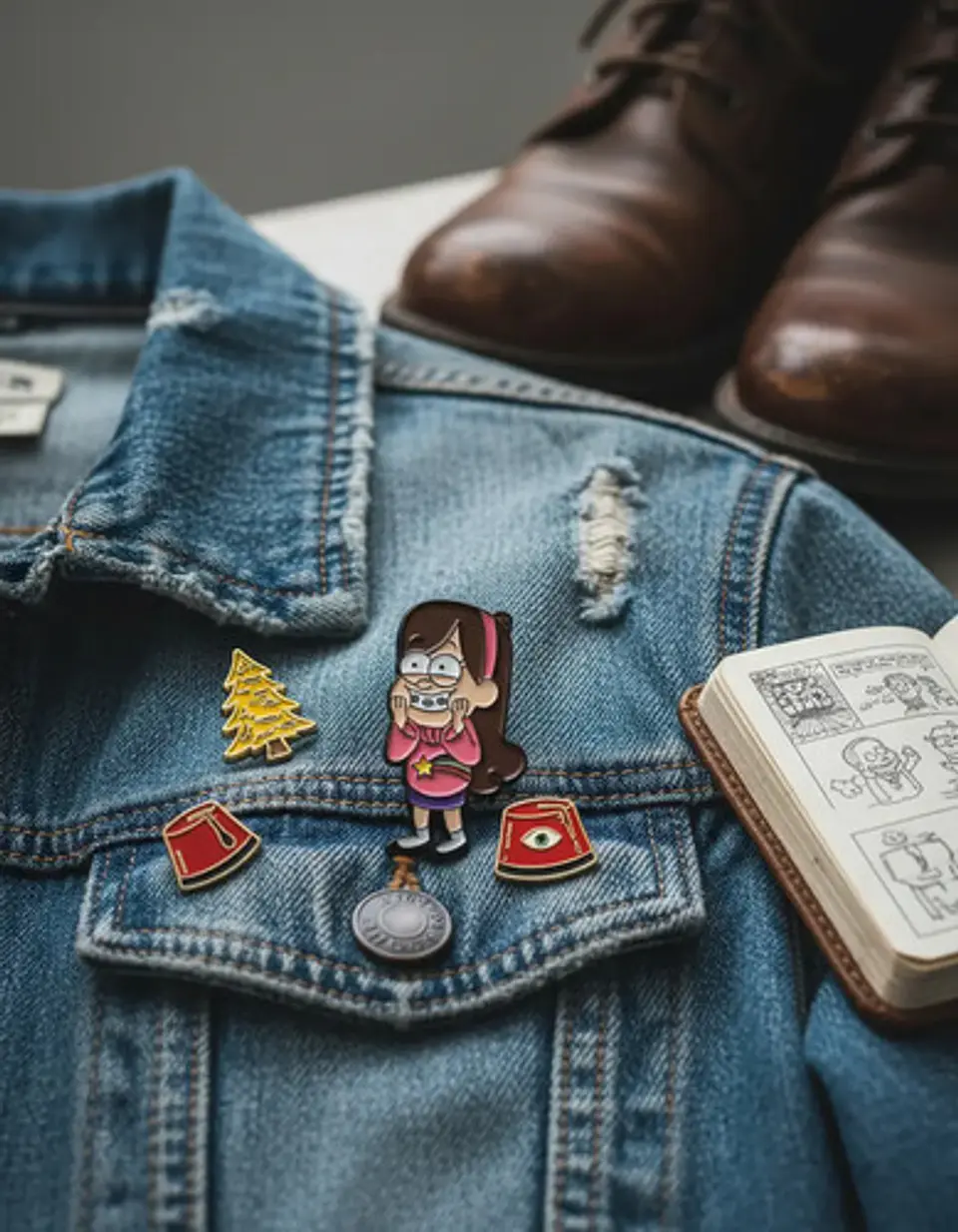 Pins Mabel Pines / Gravity Falls / Broches Metálicos (pines) 6