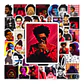 The Weeknd - Set De 50 Stickers / Calcomanias / Pegatinas - Miniatura 2