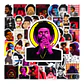 The Weeknd - Set De 50 Stickers / Calcomanias / Pegatinas - Miniatura 3