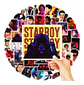 The Weeknd - Set De 50 Stickers / Calcomanias / Pegatinas - Miniatura 4