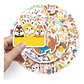 Chip 'n Dale - Set De 50 Stickers / Calcomanias / Pegatinas - Miniatura 2