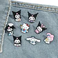 Pins Kuromi / Hello Kitty / (pines) Broches Metálicos - Miniatura 2