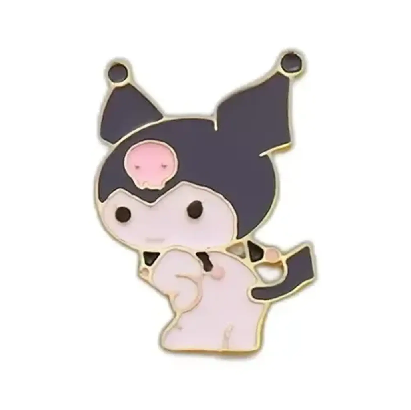 Pins Kuromi / Hello Kitty / (pines) Broches Metálicos 9