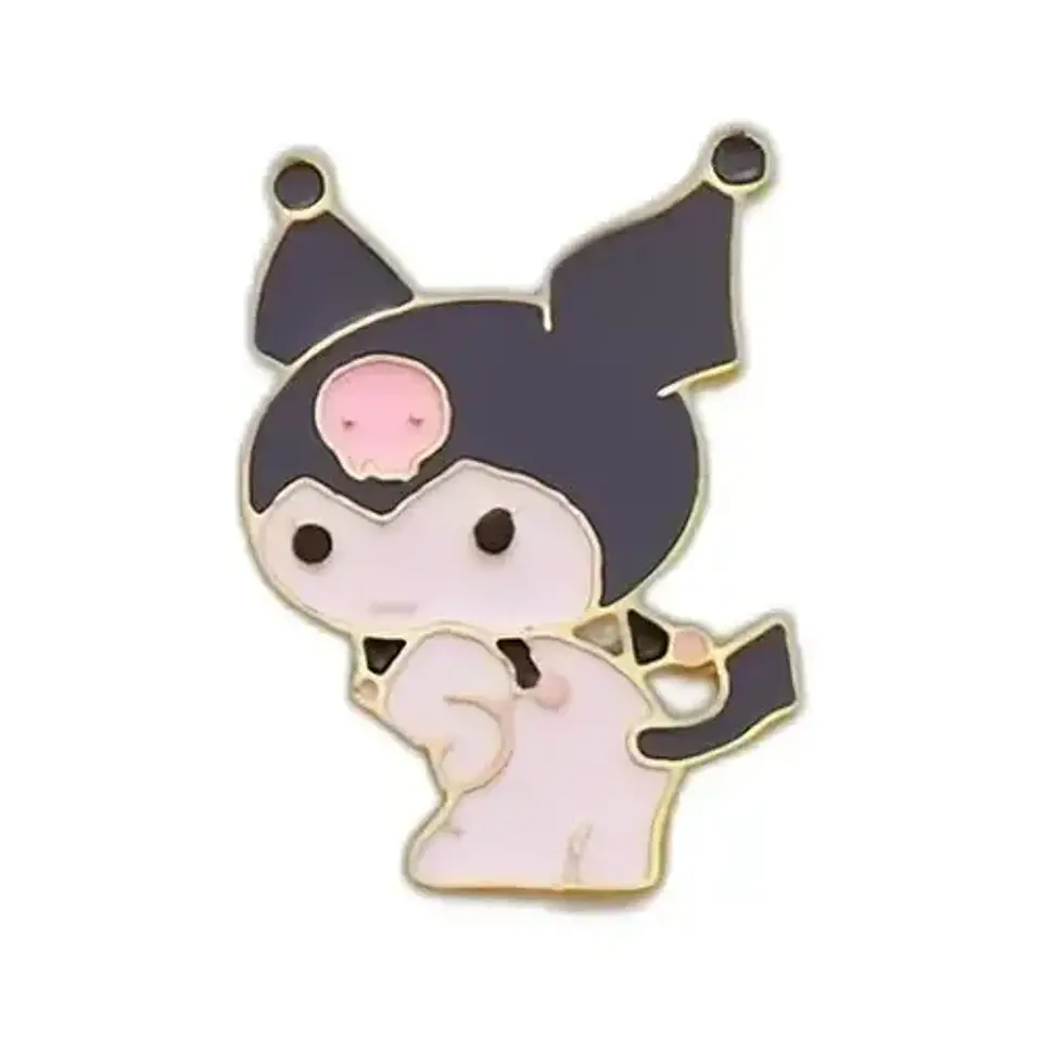 Pins Kuromi / Hello Kitty / (pines) Broches Metálicos 9