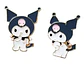 Pins Kuromi / Hello Kitty / (pines) Broches Metálicos - Miniatura 11