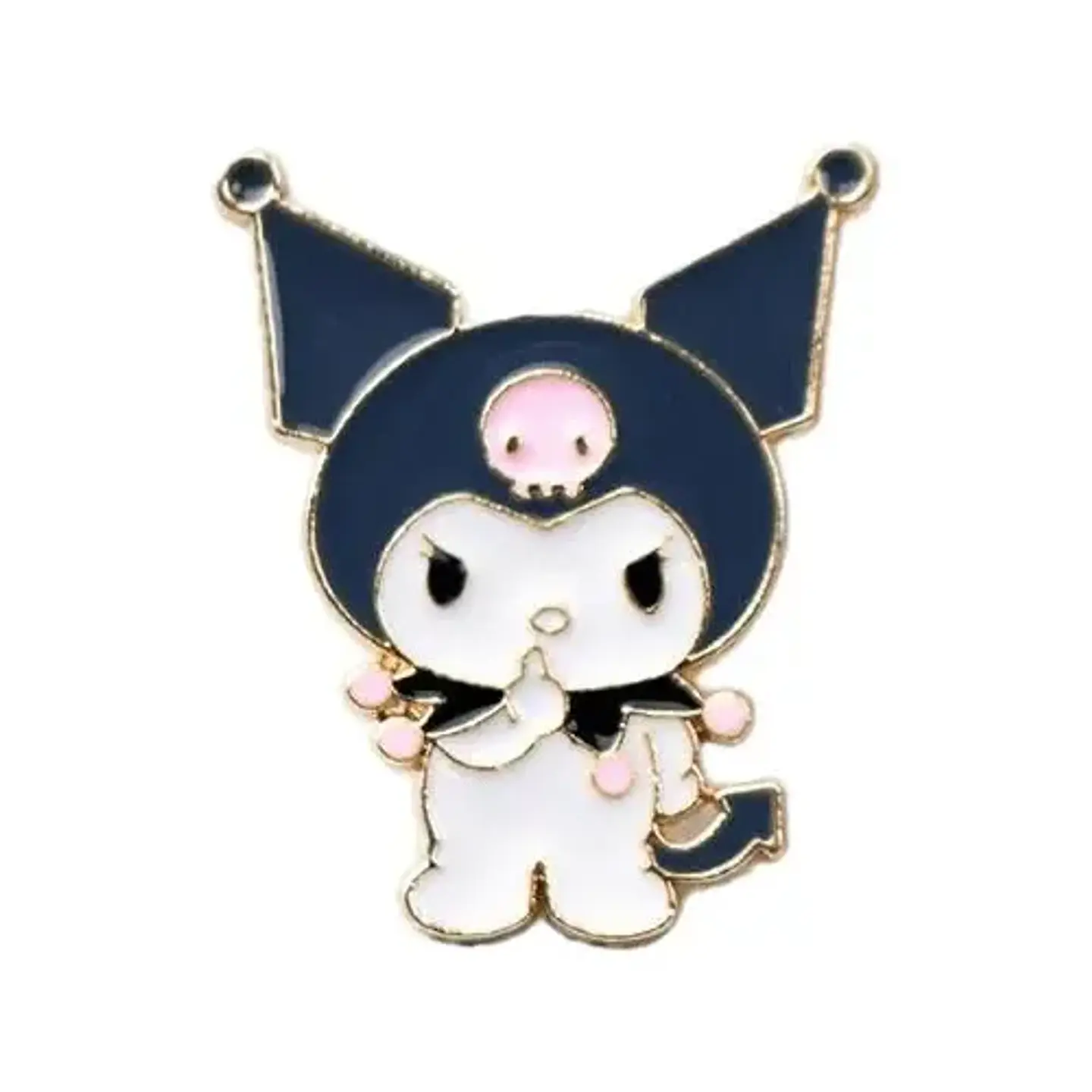 Pins Kuromi / Hello Kitty / (pines) Broches Metálicos 14