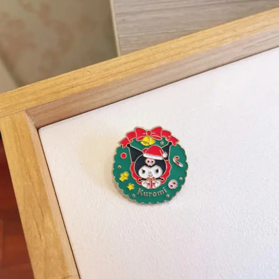 Pins De Kuromi / Hello Kitty / Broches Metálicos (pines) 10