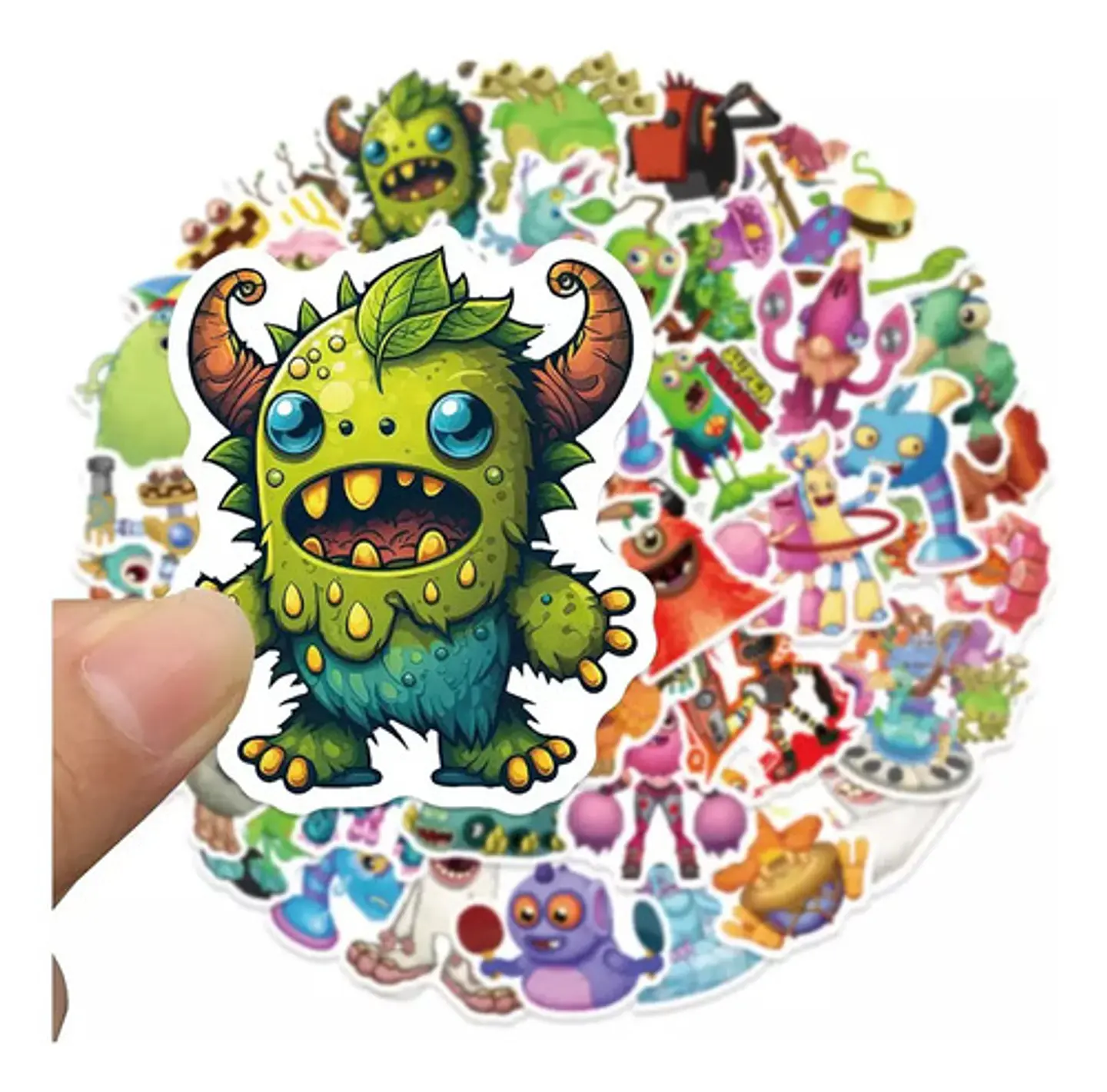 My Singing Monsters - Set De 50 Stickers / Calcomanias 3