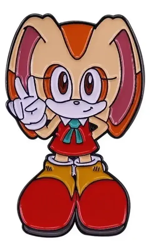 Pins De Cream The Rabbit / Sonic / Broches Metálicos (pines)