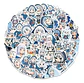 Gawr Gura - Set De 50 Stickers / Calcomanias / Pegatinas - Miniatura 1