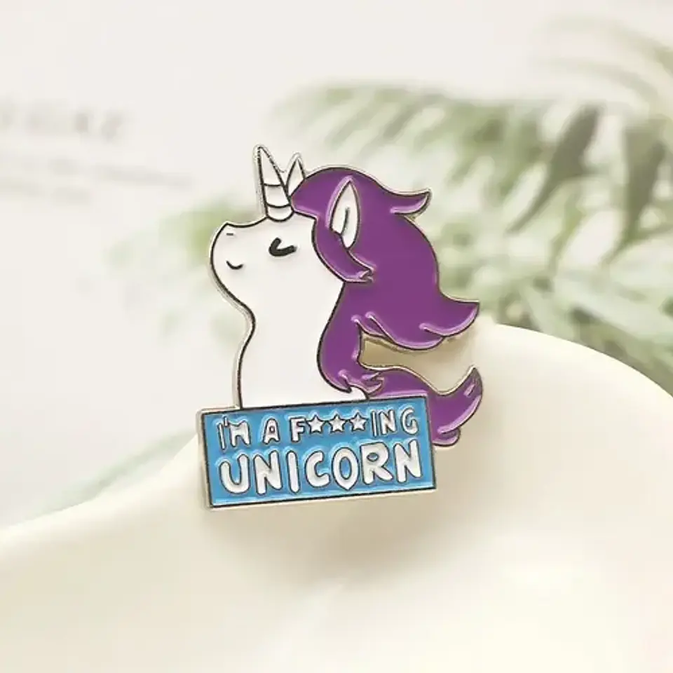 Pins Unicornios / Kawaii / Broches Metálicos (pines) 7