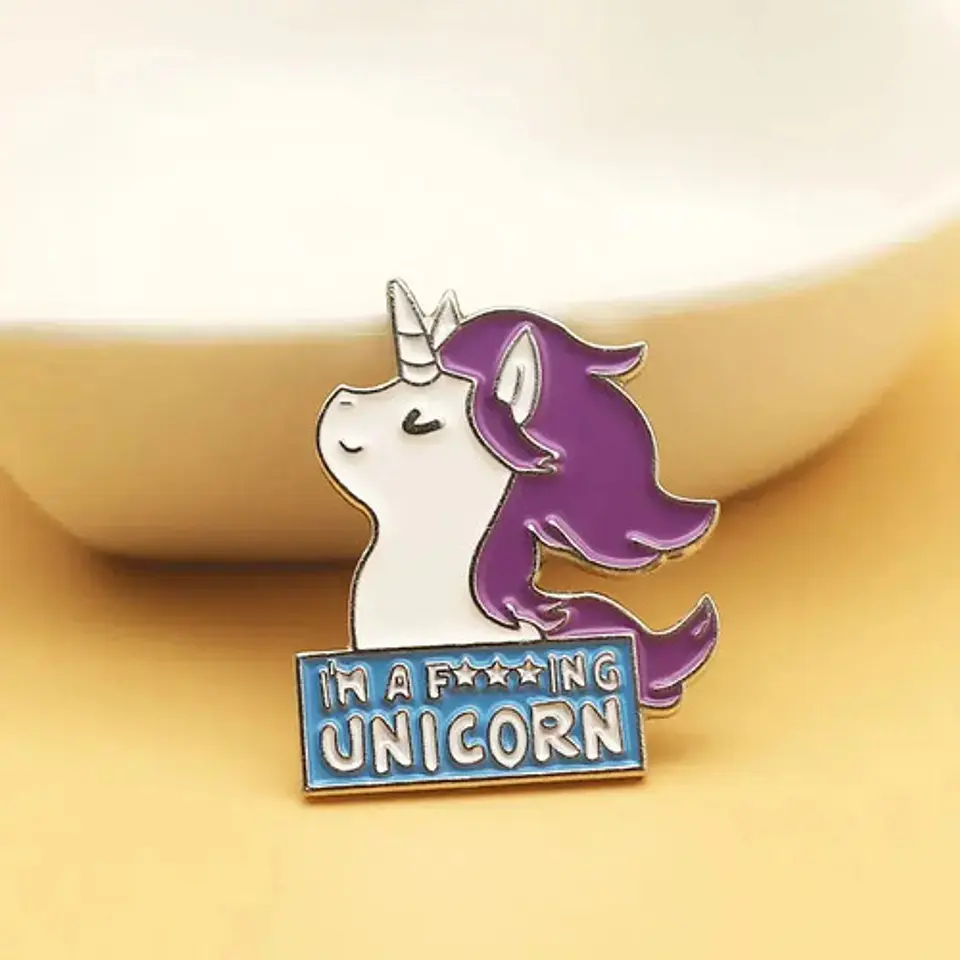 Pins Unicornios / Kawaii / Broches Metálicos (pines) 8