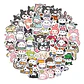Mix Hello Kitty - Set 50 Stickers / Calcomanias / Pegatinas - Miniatura 1