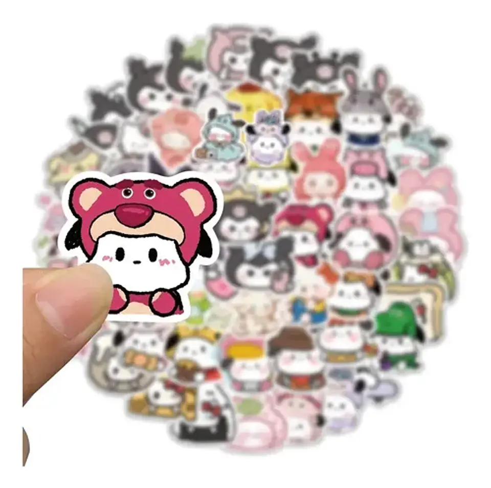Mix Hello Kitty - Set 50 Stickers / Calcomanias / Pegatinas 3