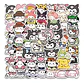 Mix Hello Kitty - Set 50 Stickers / Calcomanias / Pegatinas - Miniatura 8