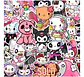 Mix Hello Kitty - Set 50 Stickers / Calcomanias / Pegatinas - Miniatura 10