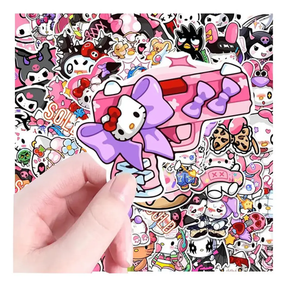 Mix Hello Kitty - Set 50 Stickers / Calcomanias / Pegatinas 12