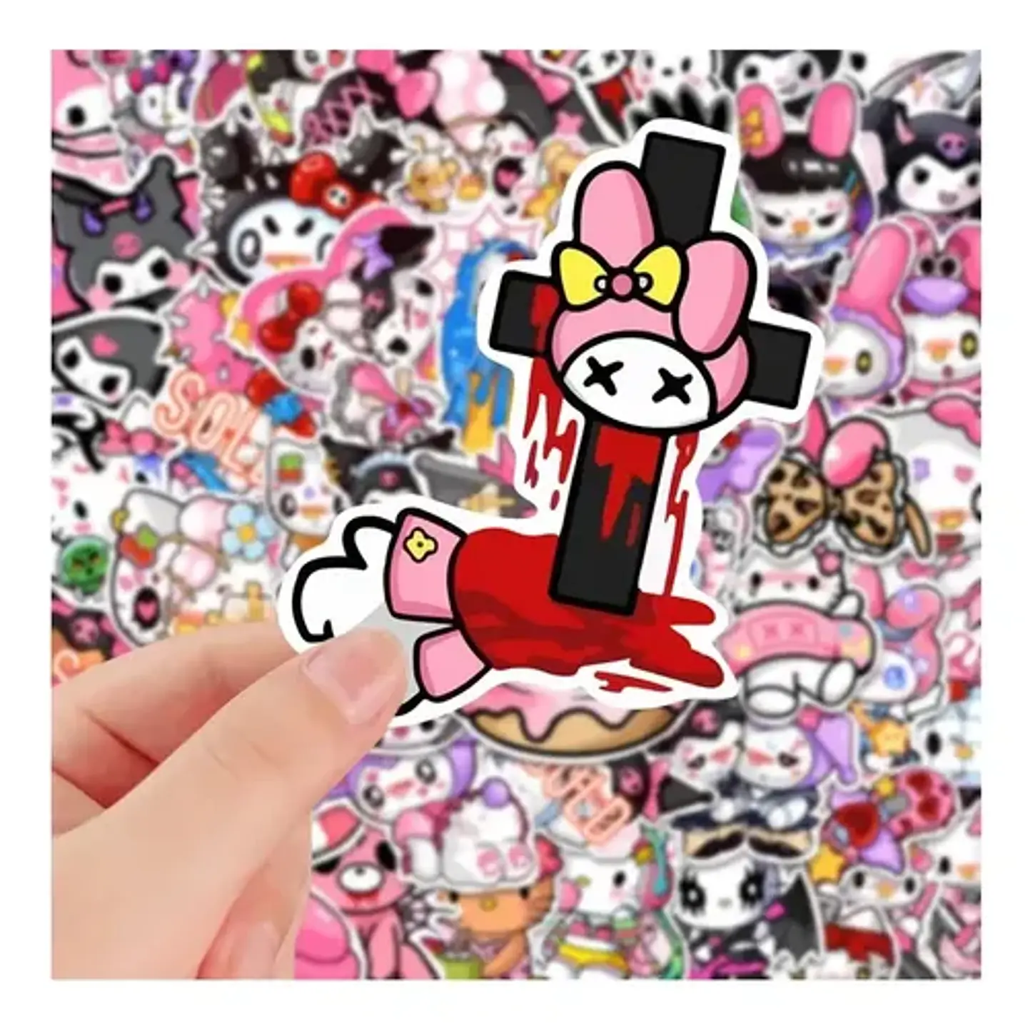 Mix Hello Kitty - Set 50 Stickers / Calcomanias / Pegatinas 13