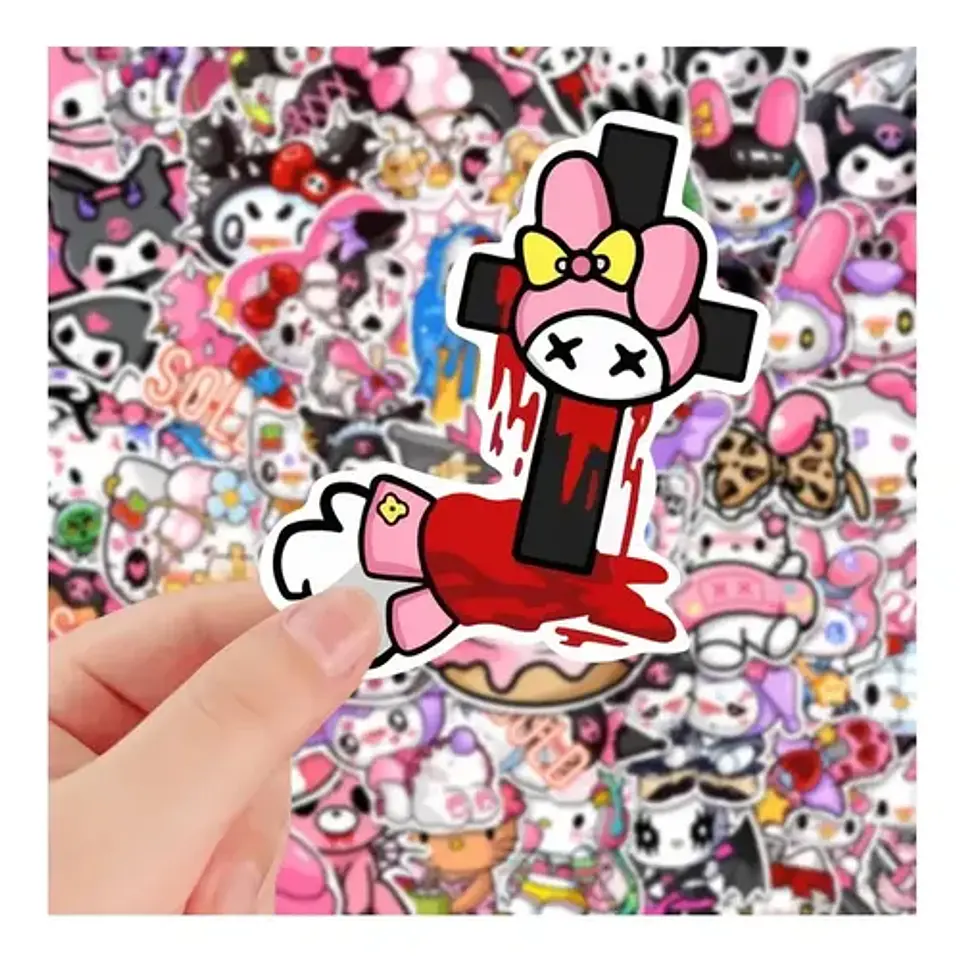 Mix Hello Kitty - Set 50 Stickers / Calcomanias / Pegatinas 13
