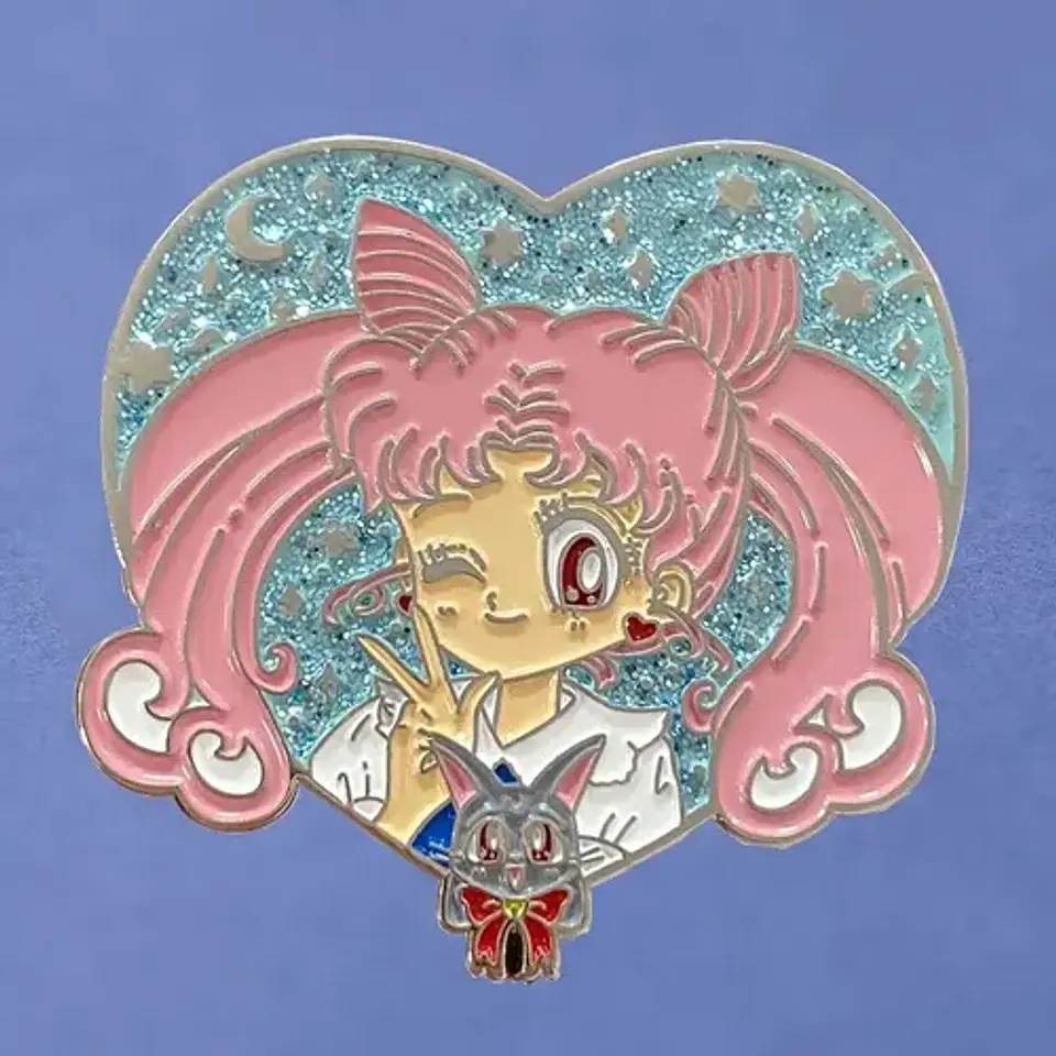 Pins De Chibi Moon / Sailor Moon / Broches Metálicos (pines) 3