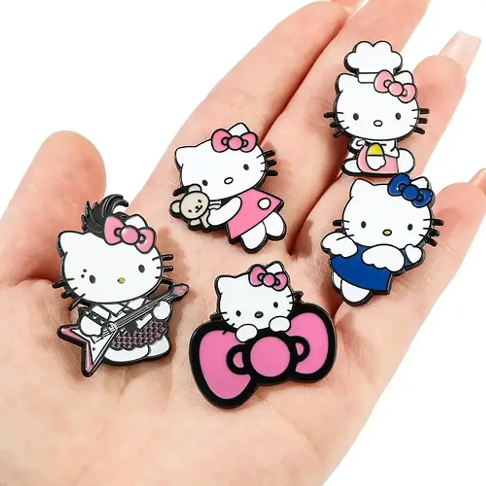 Pins Hello Kitty / Hello Kitty / Pines Metálicos (broches) 9