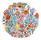 El Increíble Mundo De Gumball - Set 50 Stickers / Pegatinas - Miniatura 2