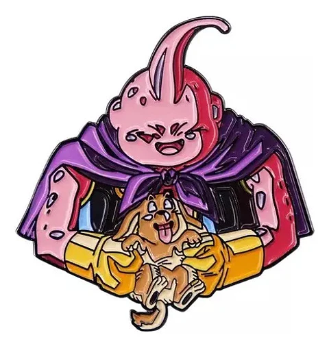 Pins De Majin Boo / Dragon Ball / Broches Metálicos (pines)