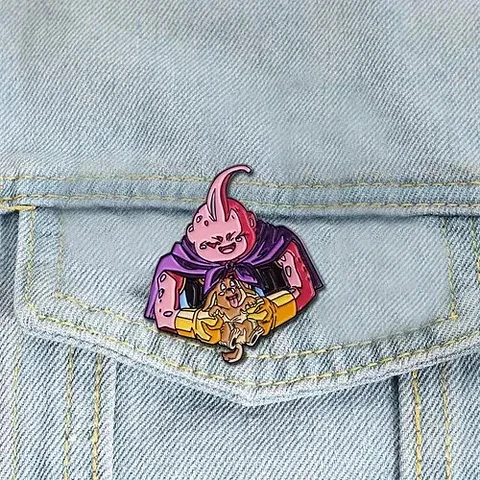 Pins De Majin Boo / Dragon Ball / Broches Metálicos (pines)