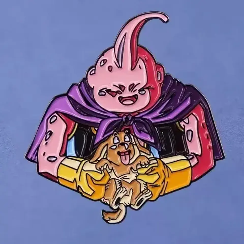Pins De Majin Boo / Dragon Ball / Broches Metálicos (pines) 4
