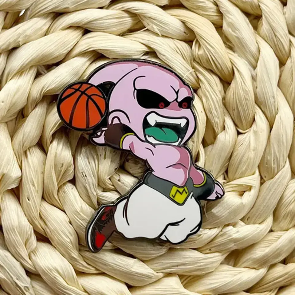 Pins De Majin Boo / Dragon Ball / Broches Metálicos (pines) 10
