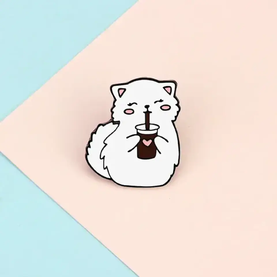 Pins De Gatos / Gatitos Kawaii / Broches Metálicos (pines) 9
